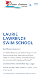 Mobile Screenshot of laurielawrenceswimschool.com.au